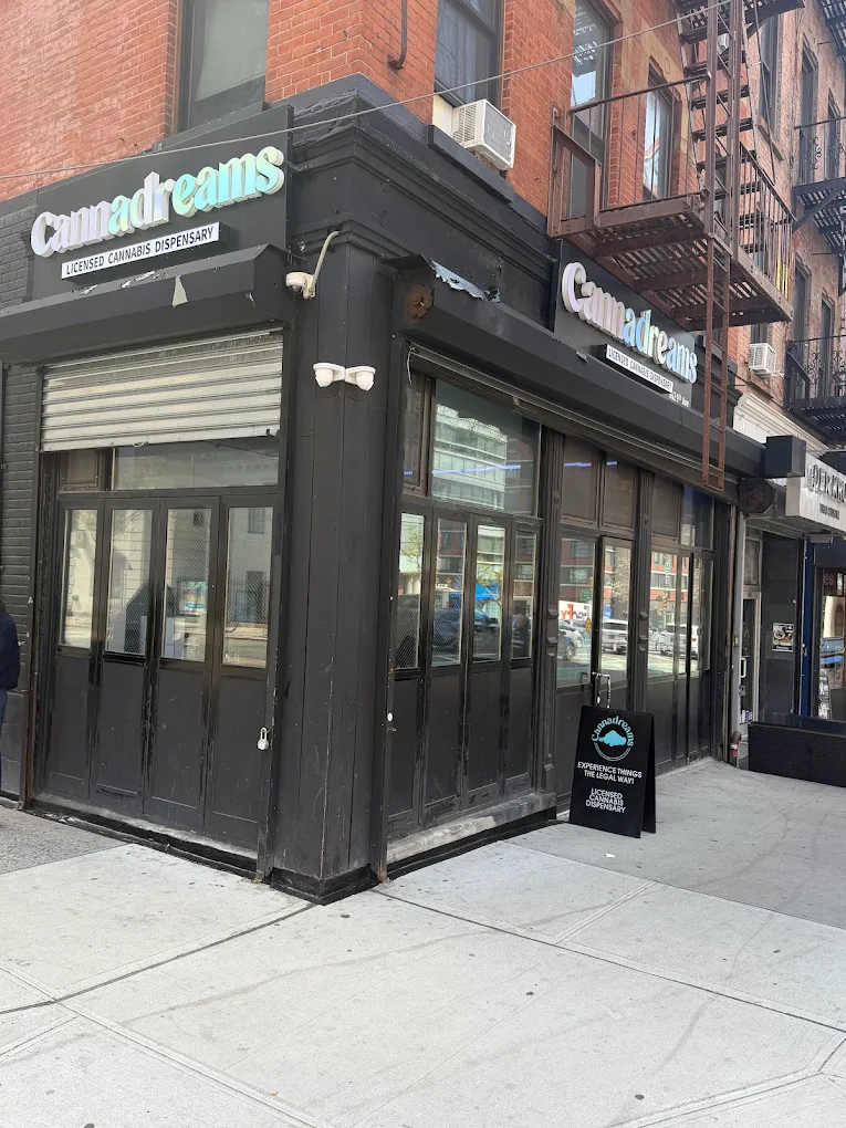 Cannadreams dispensary near Times Square in Hell's Kitchen, Manhattan