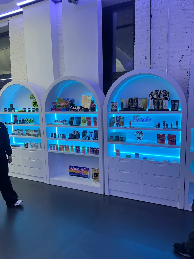 Inside the Cannadreams cannabis dispensary in Hell's Kitchen